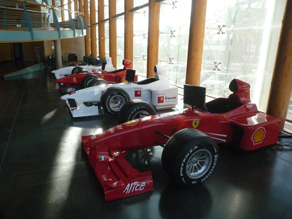 Cascais City Council Christmas event with the F1 motion simulator
